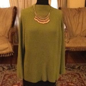 Pea Green Sweater